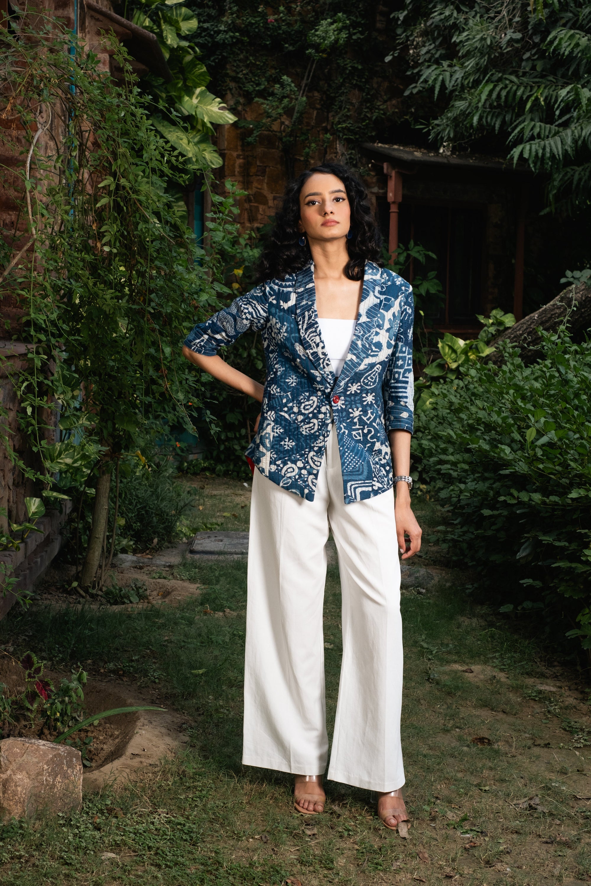 Malkoha Indigo Suit Jacket