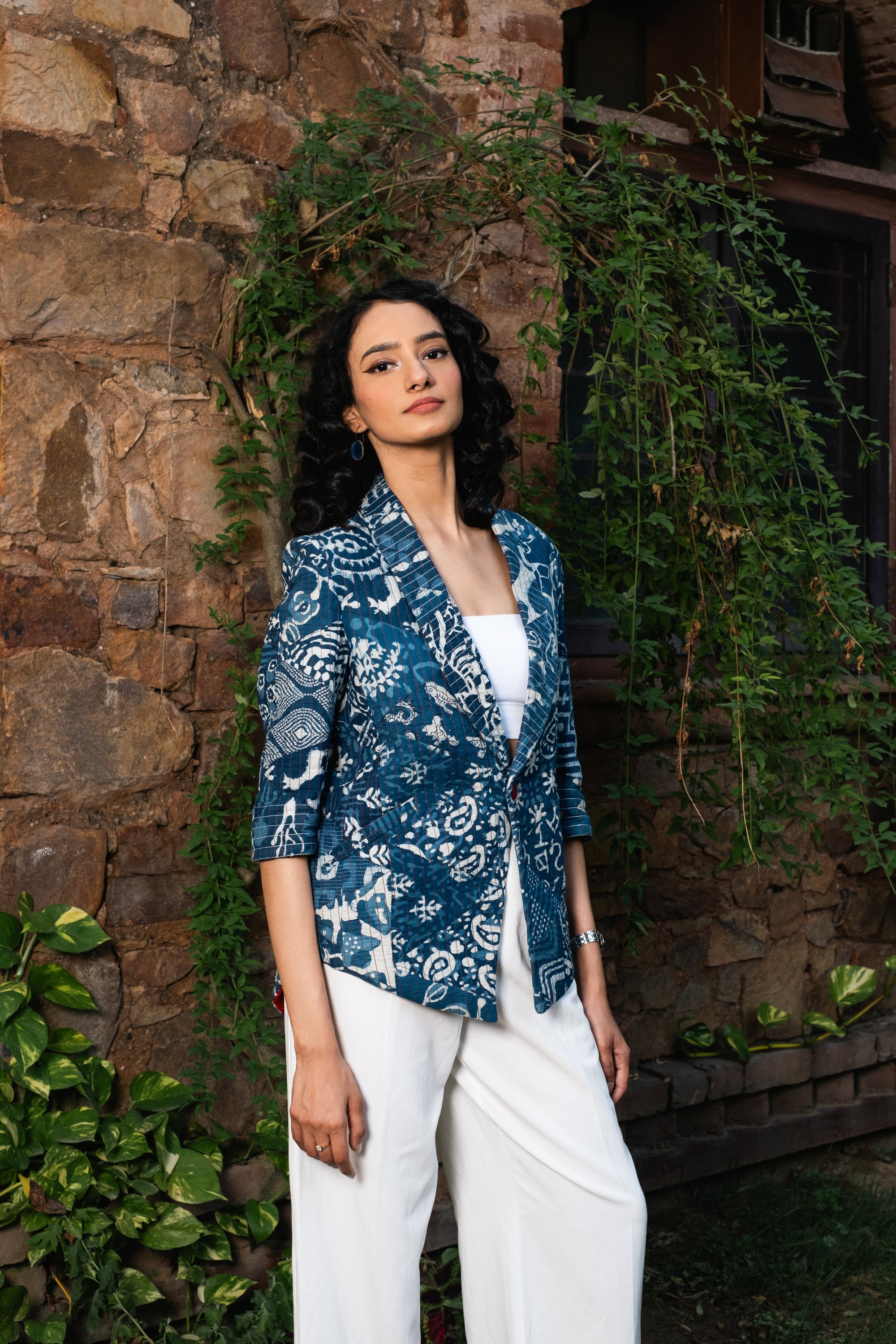 Malkoha Indigo Suit Jacket