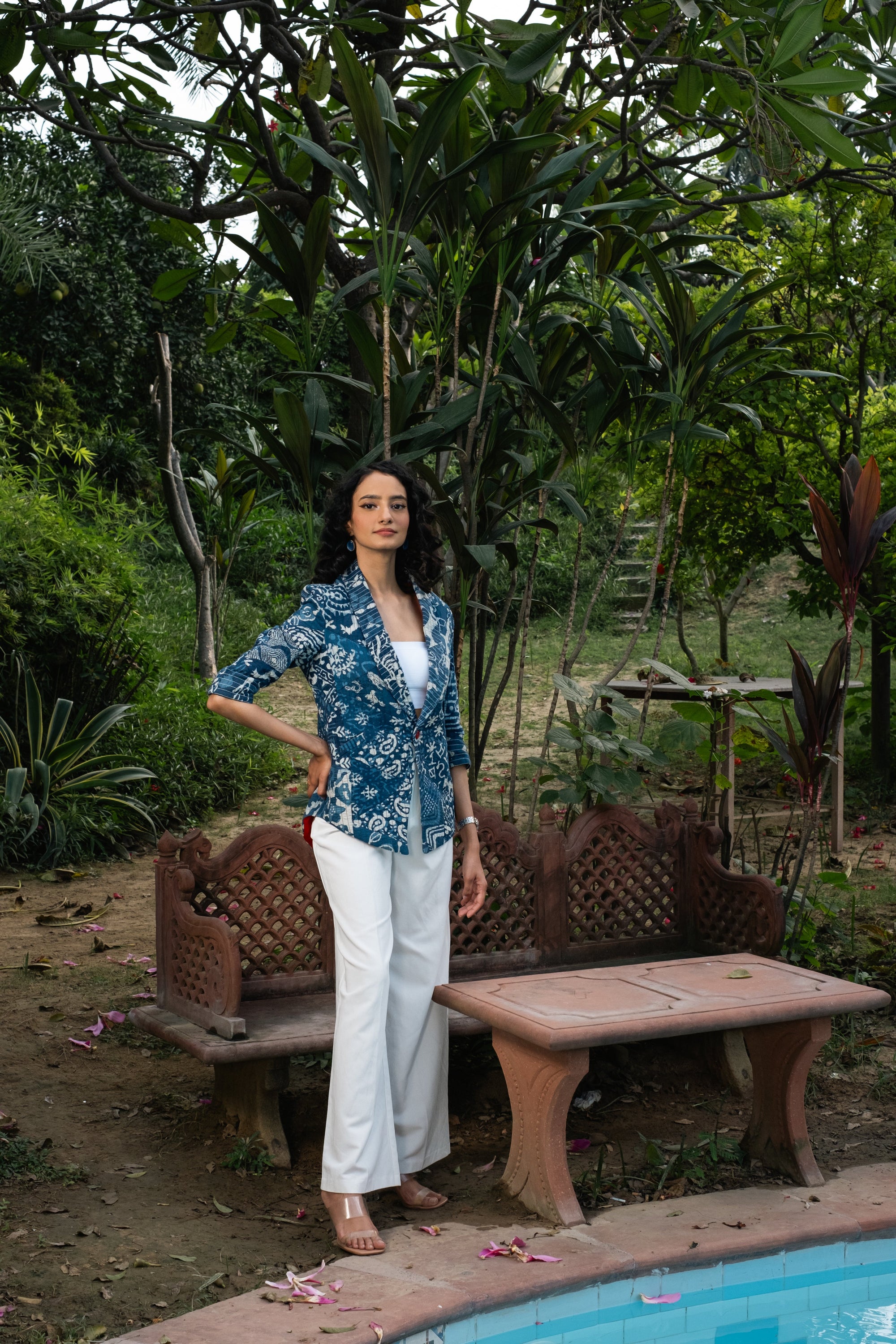 Malkoha Indigo Suit Jacket