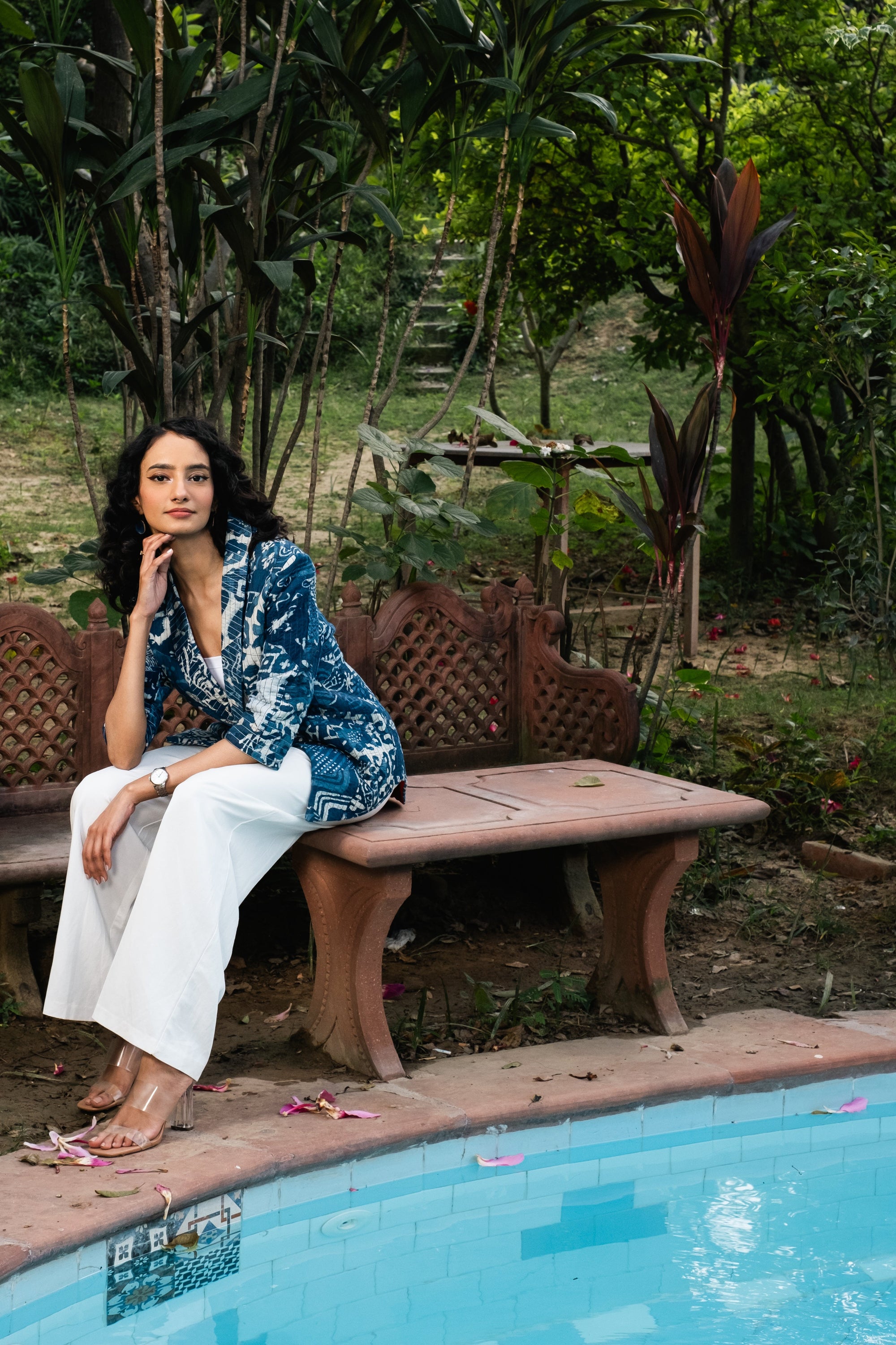 Malkoha Indigo Suit Jacket