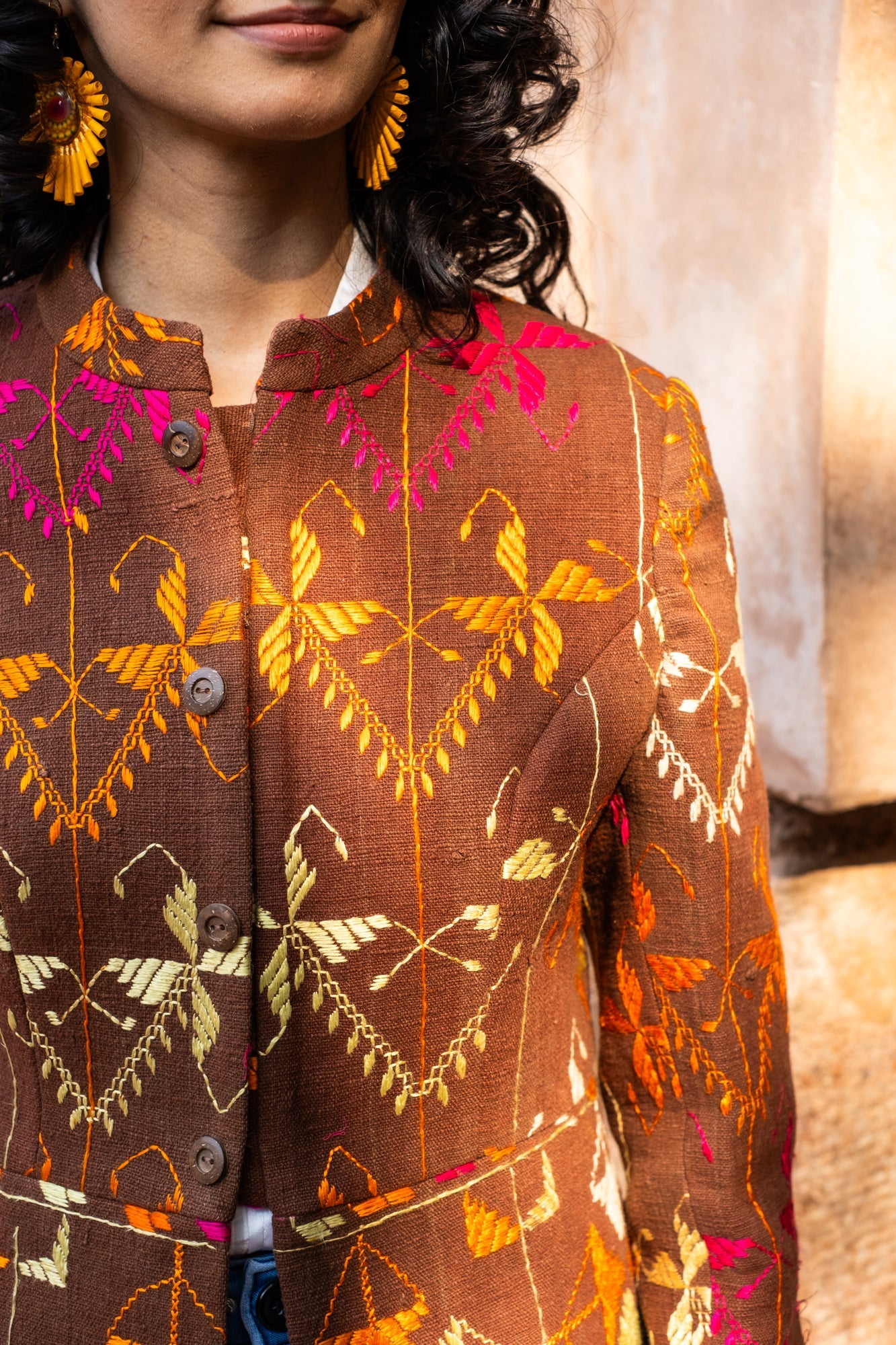 Udaari Phulkari Jacket