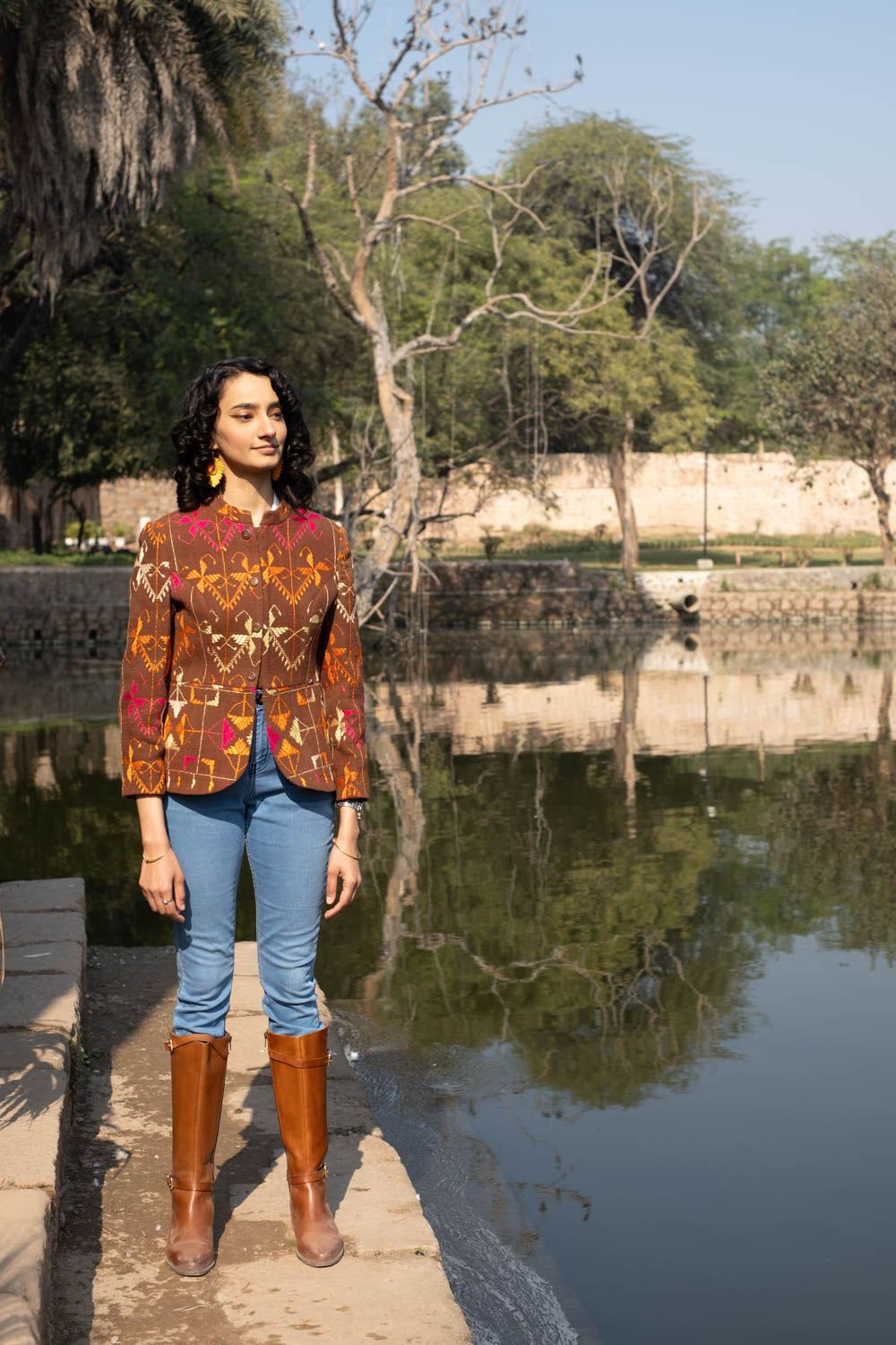 Udaari Phulkari Jacket