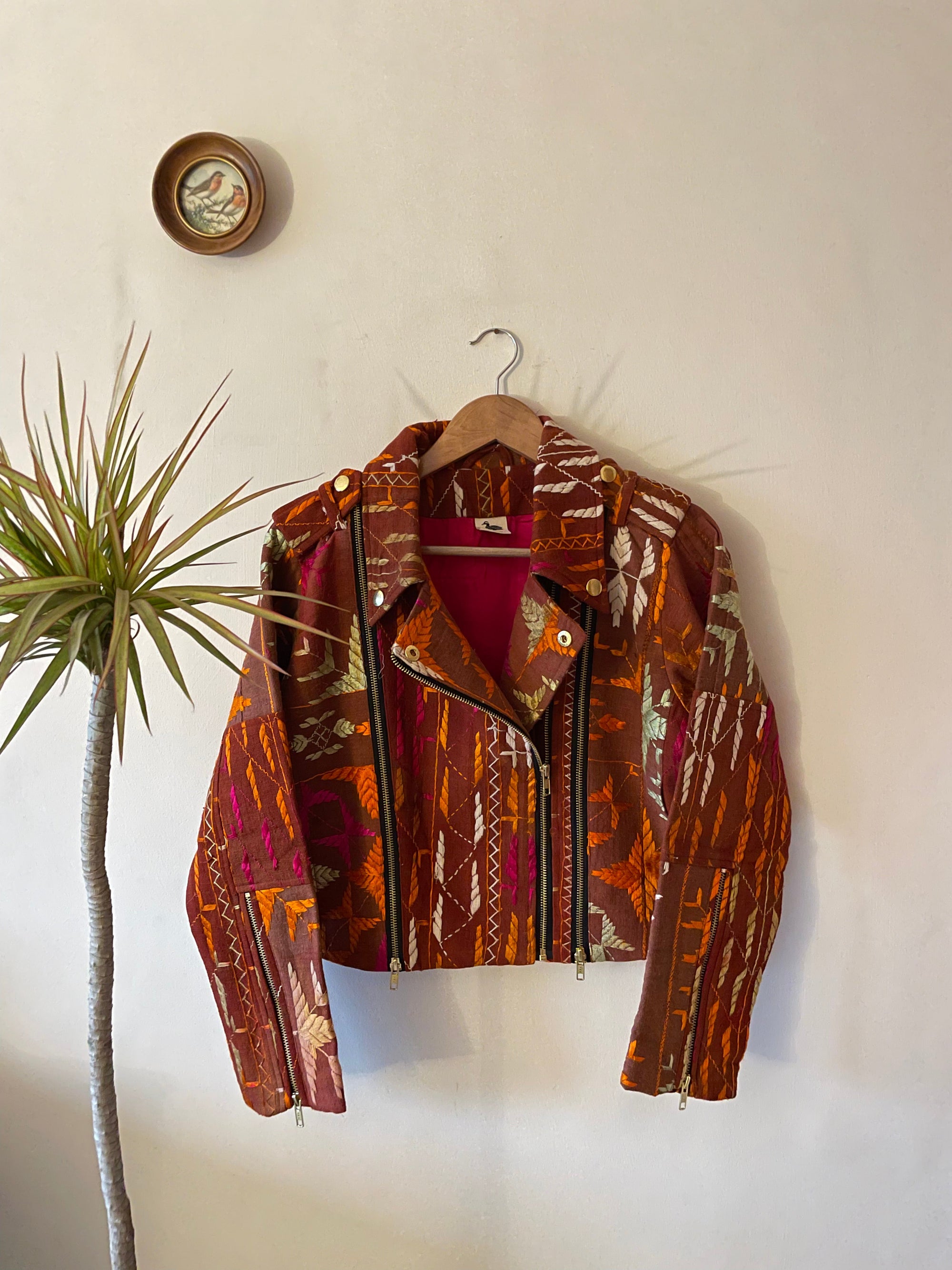 Baaj Phulkari Biker Jacket ~ US10