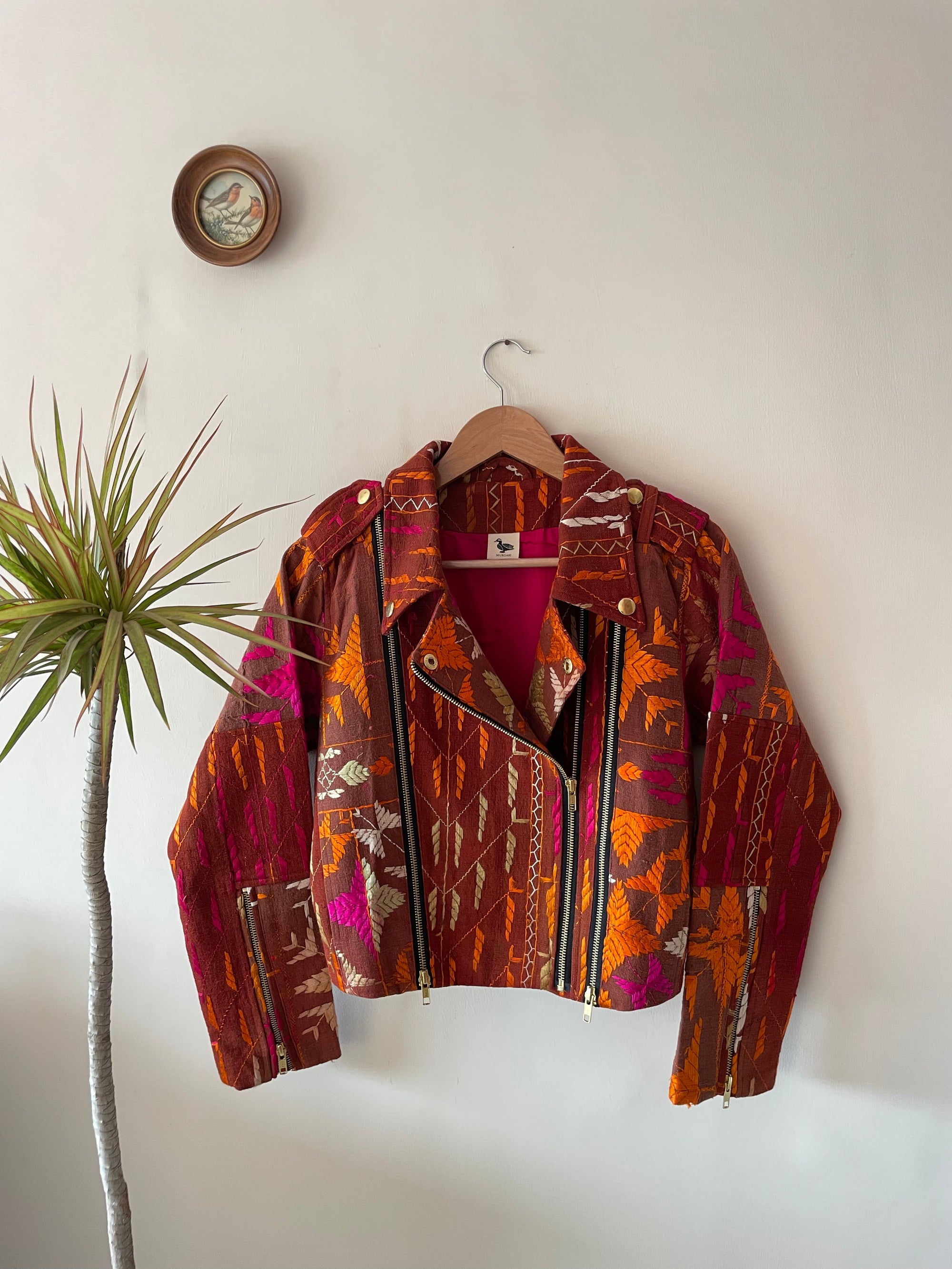 Baaj Phulkari Biker Jacket ~ US10