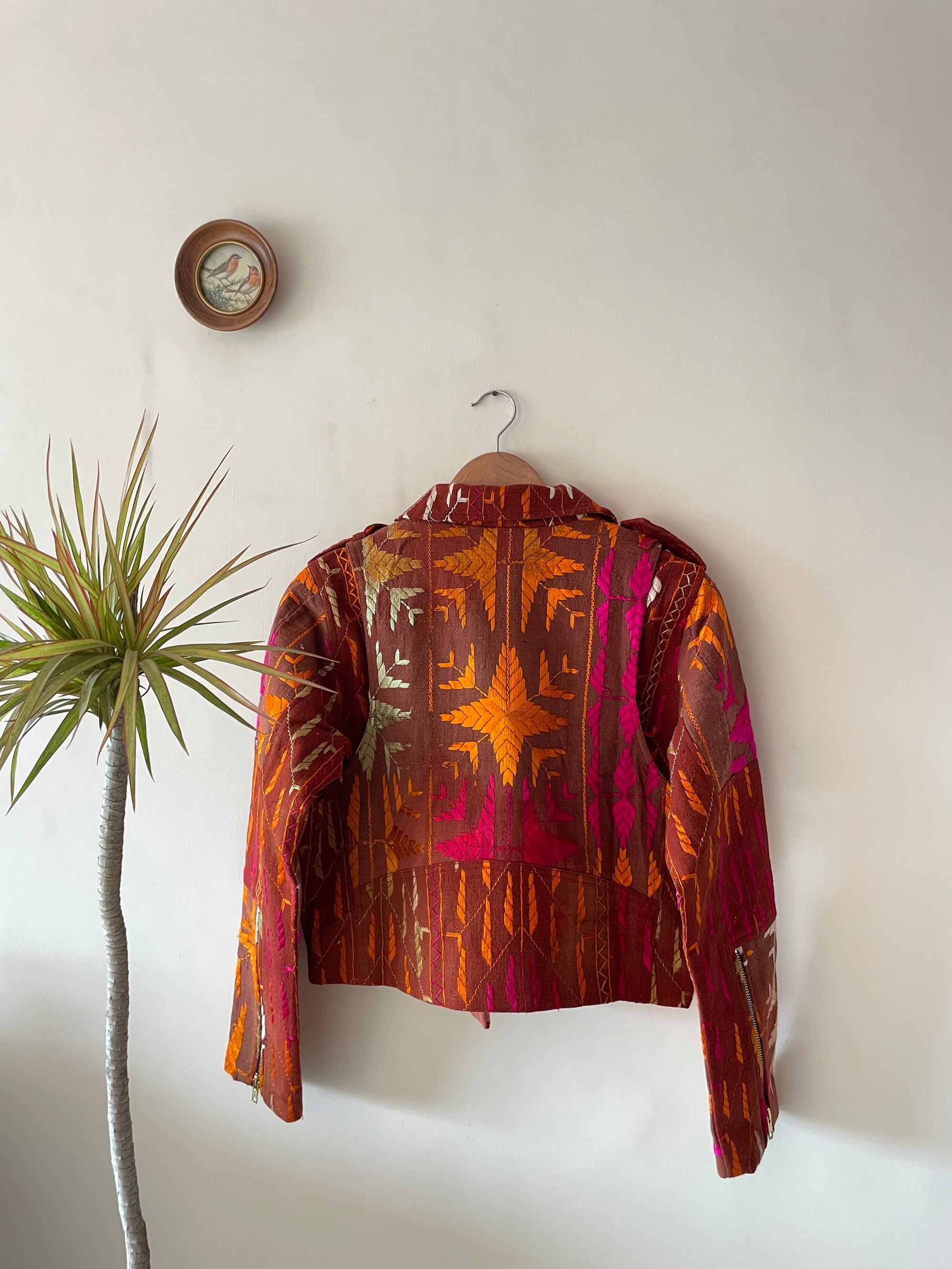 Baaj Phulkari Biker Jacket ~ US10