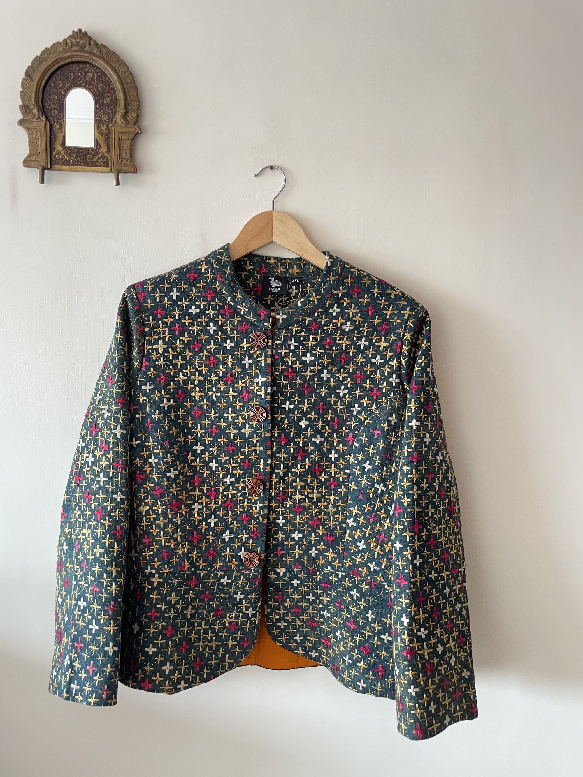 Udaari Phulkari Jacket ~ US22