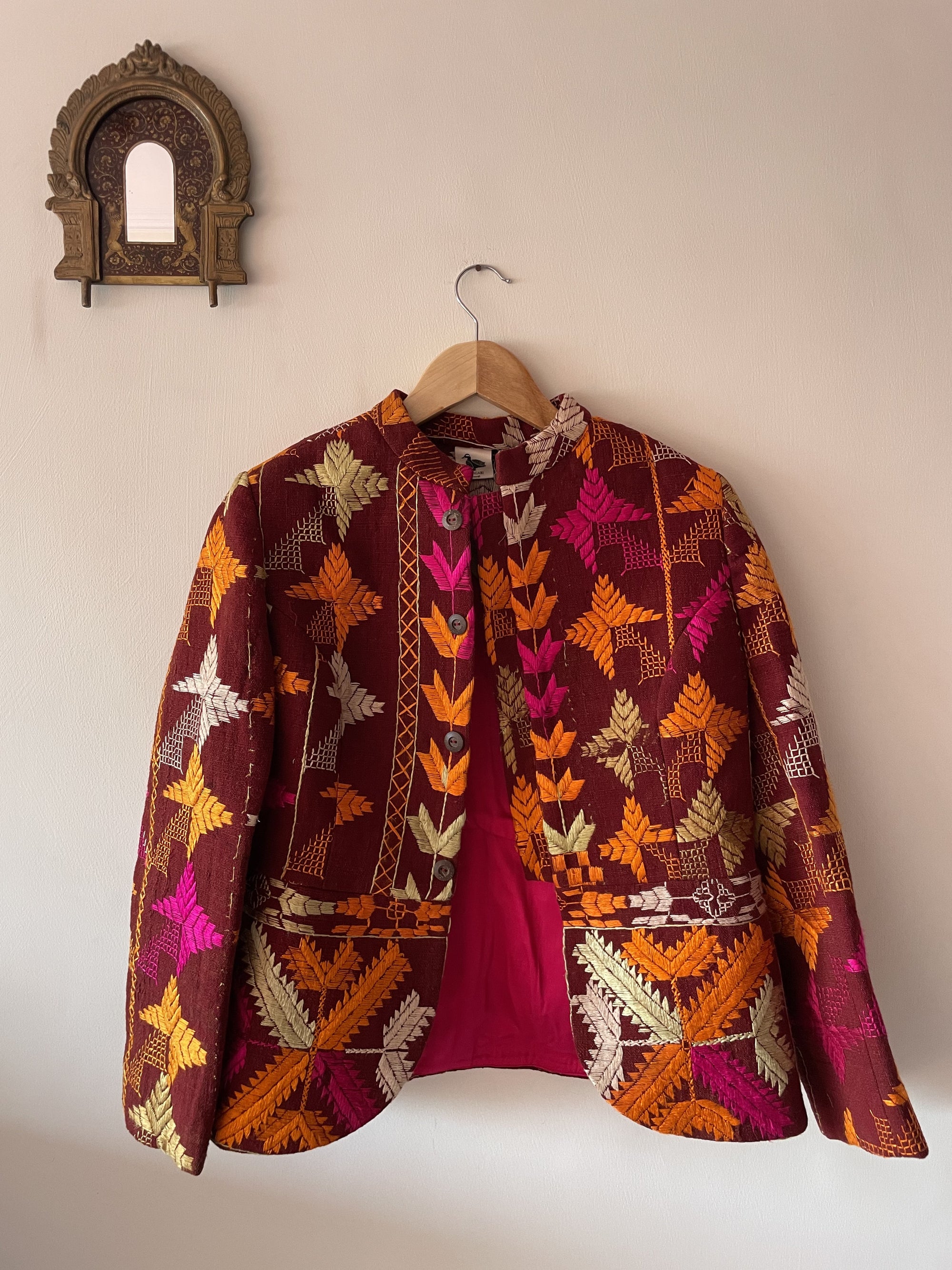 Udaari Phulkari Jacket ~ US6