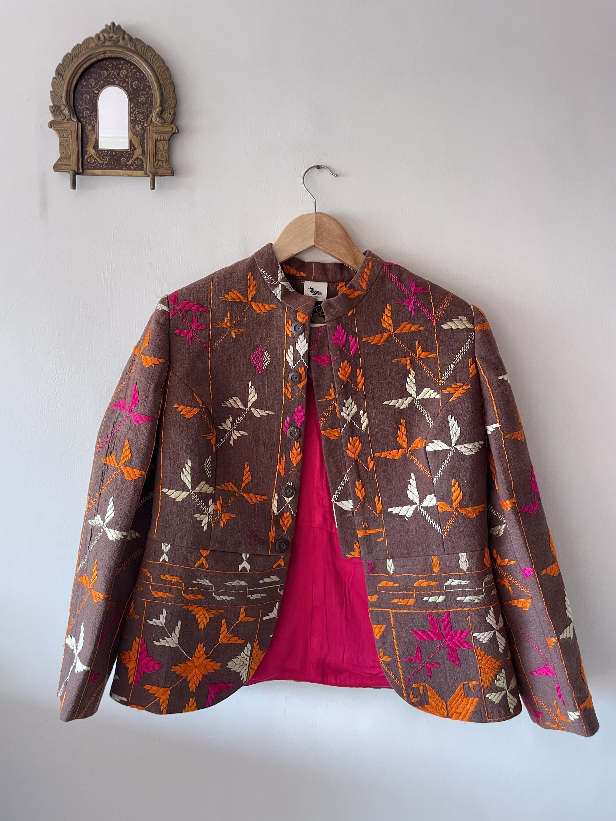 Udaari Phulkari Jacket ~ US6