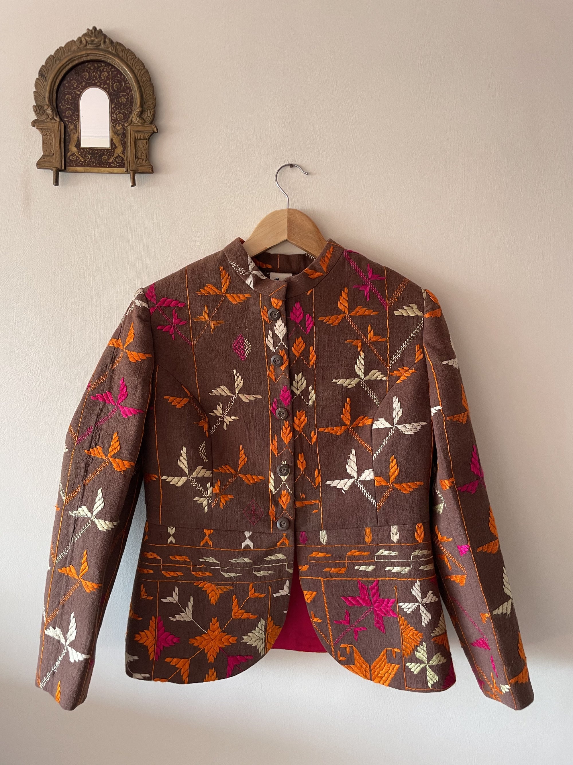 Udaari Phulkari Jacket ~ US6