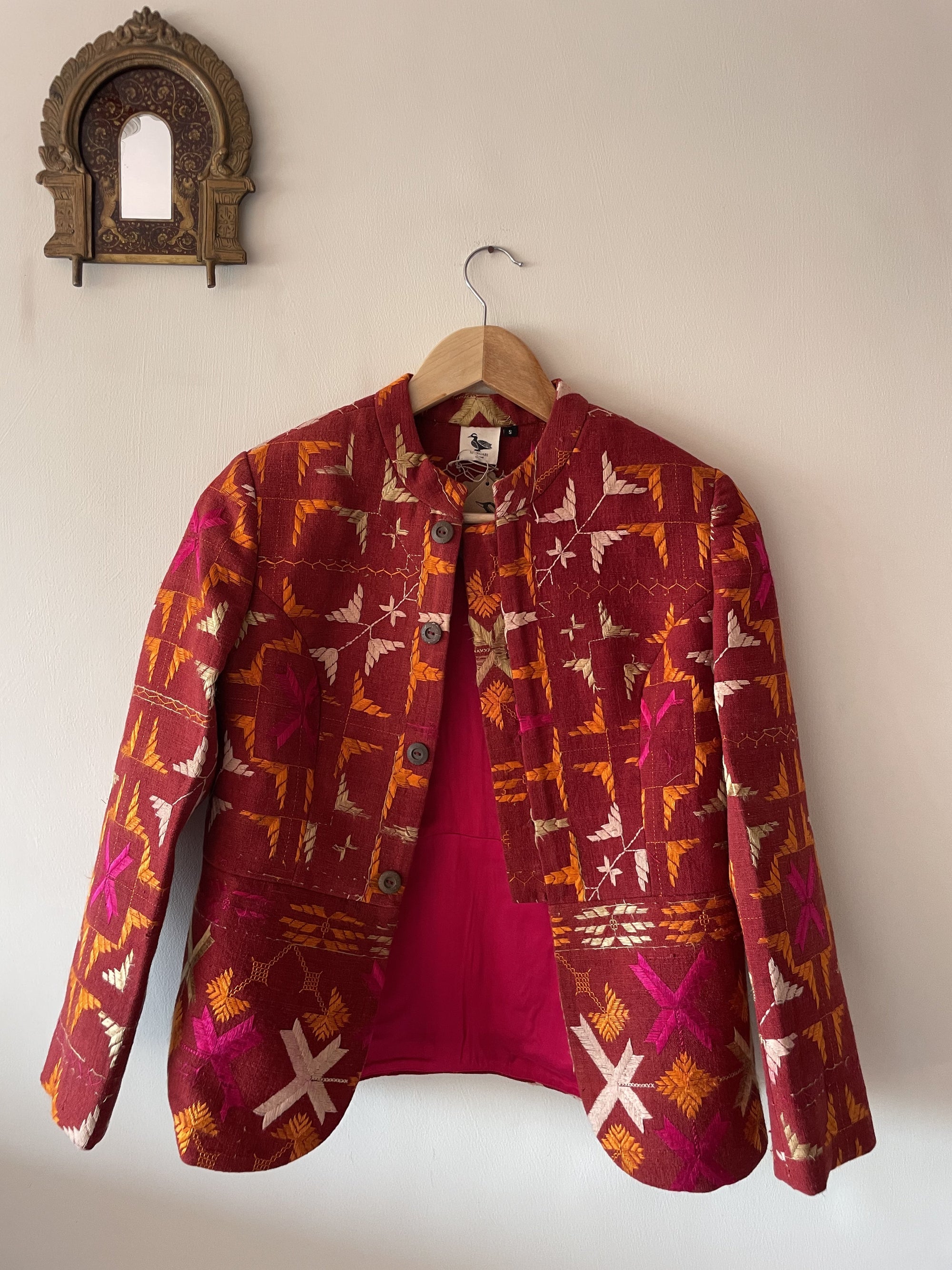 Udaari Phulkari Jacket ~ US4