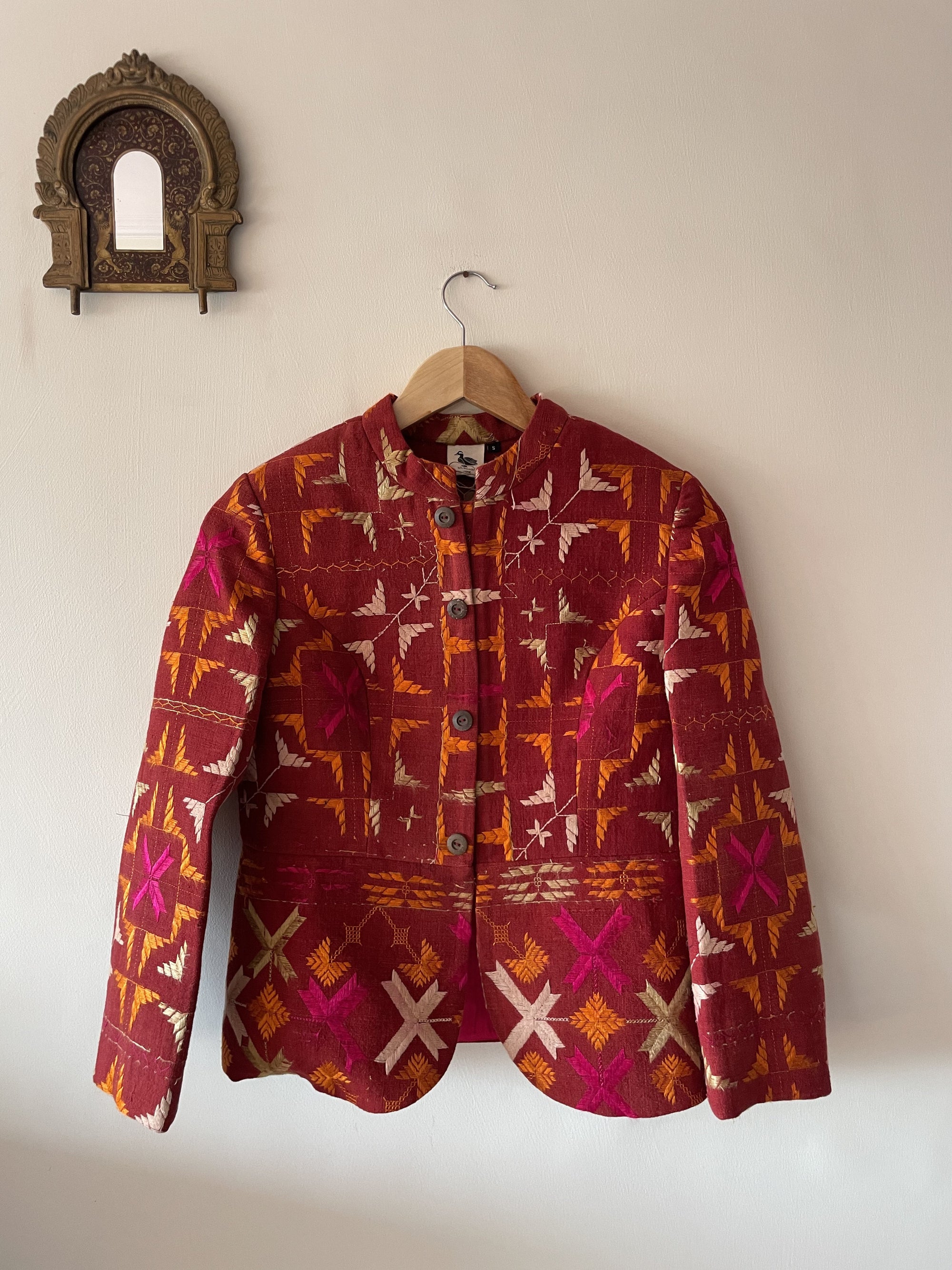 Udaari Phulkari Jacket ~ US4