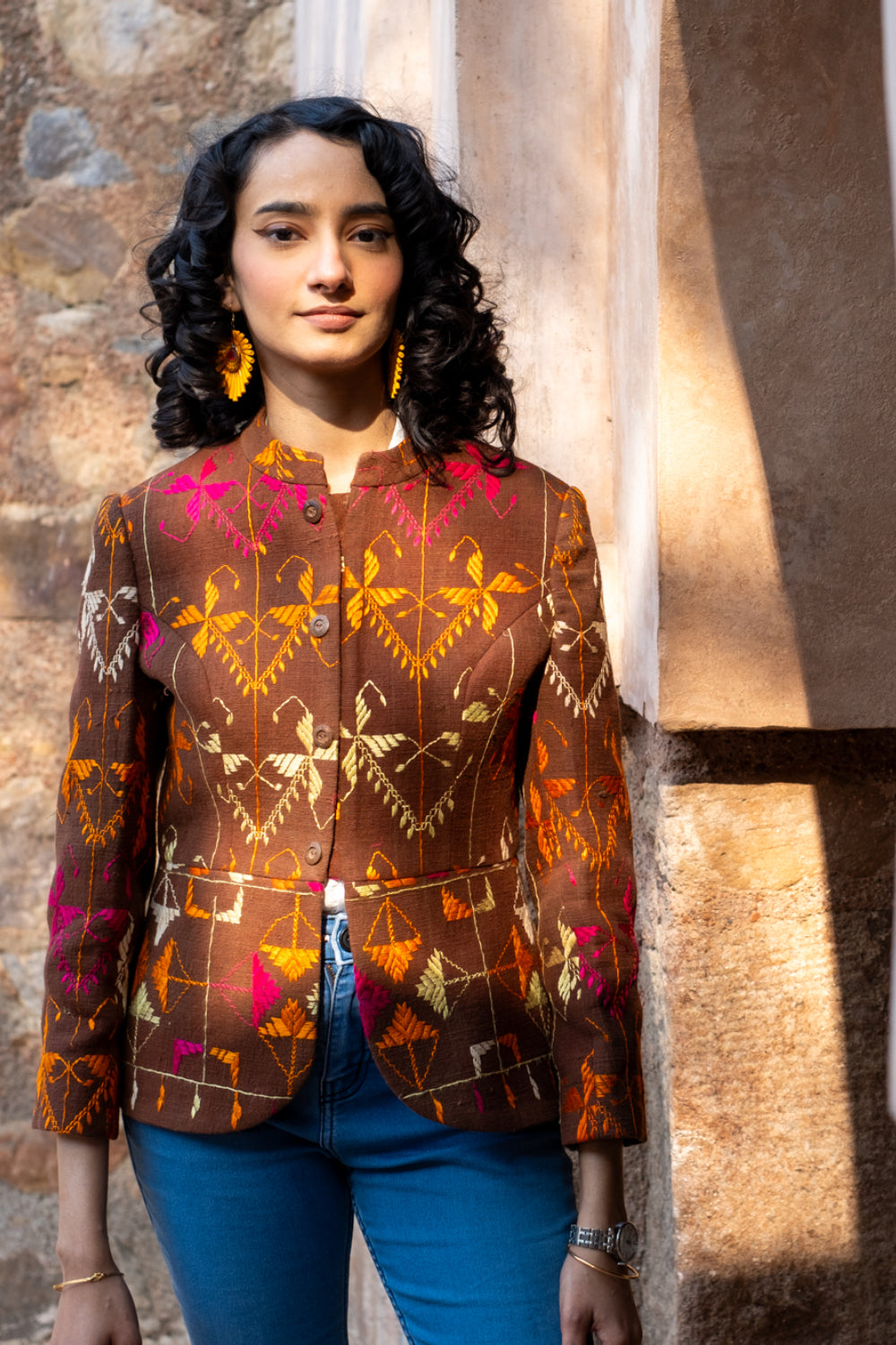 Udaari Phulkari Jacket