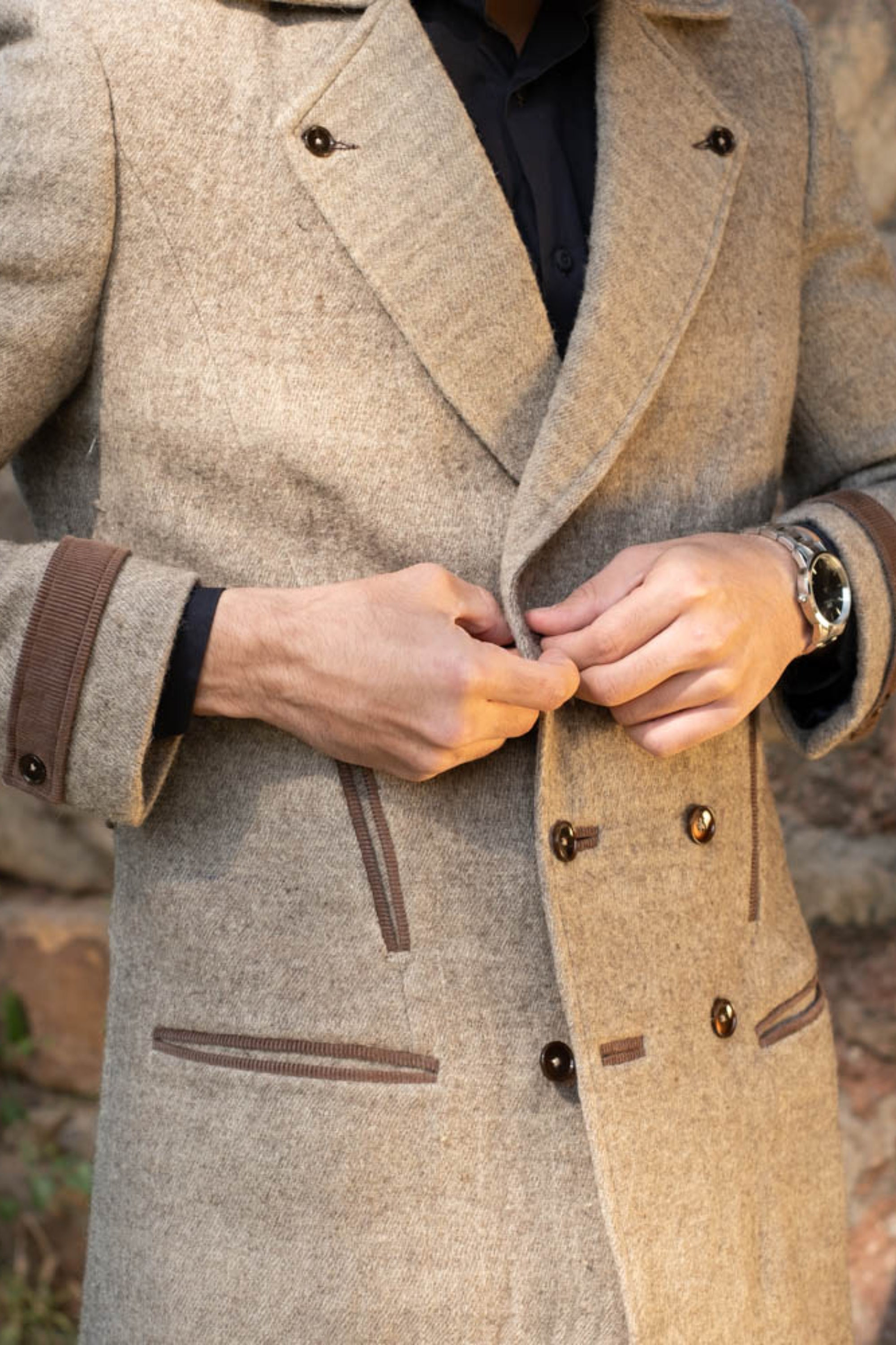 Tragopan Yak Wool Long Coat