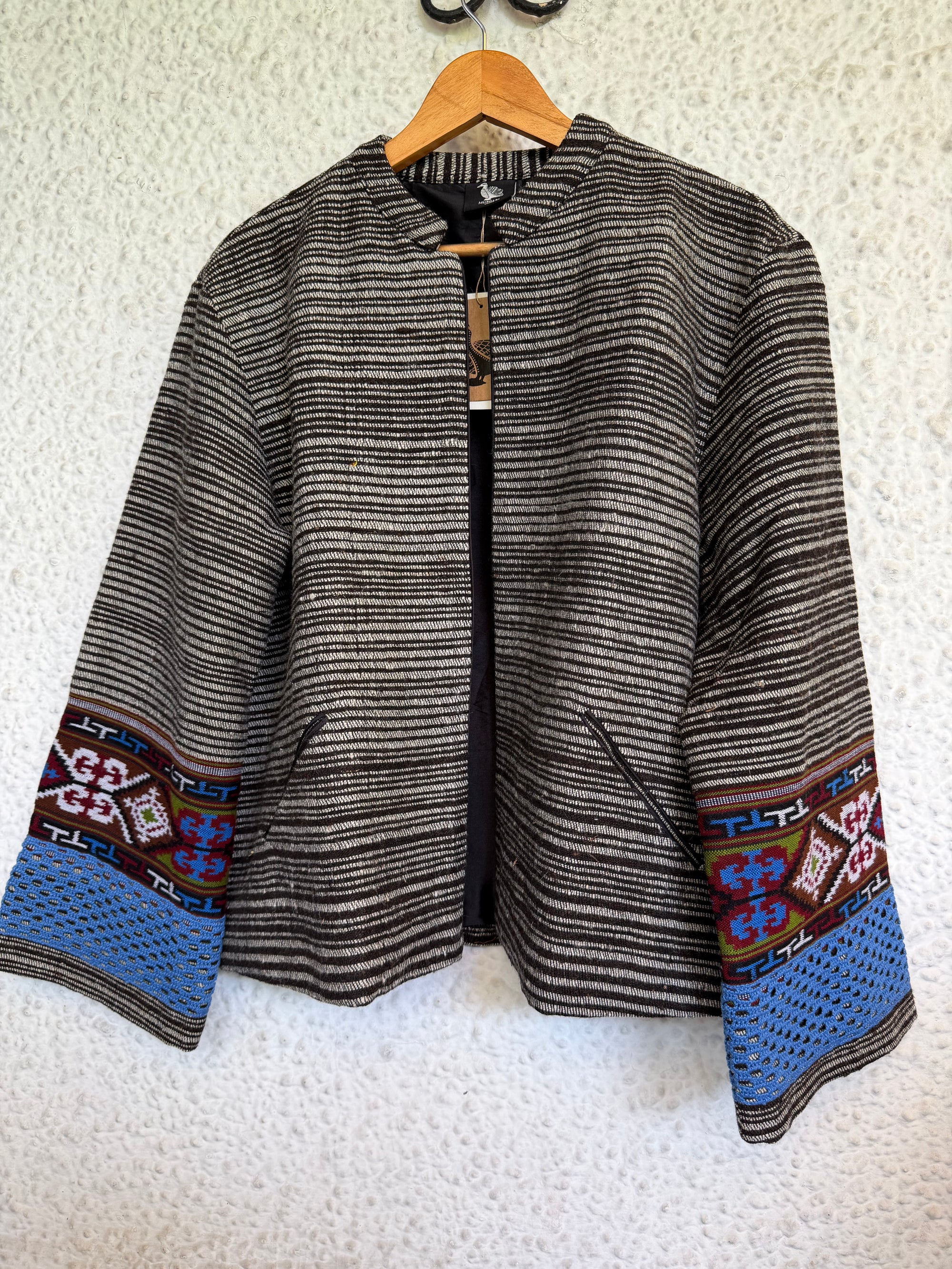 Himalayan Drift Mid-Length Yak Wool Coat ~ Men
