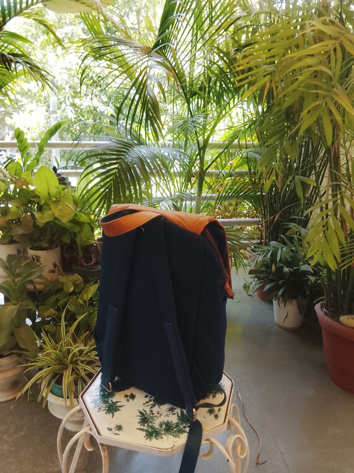 Durrie Laptop Backpack ~  Geometric
