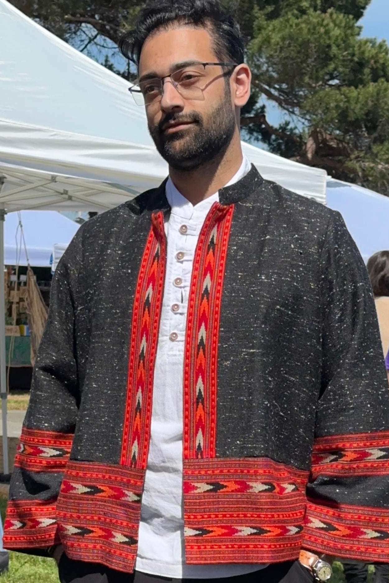 Himalayan Drift Kimono Coat- Men