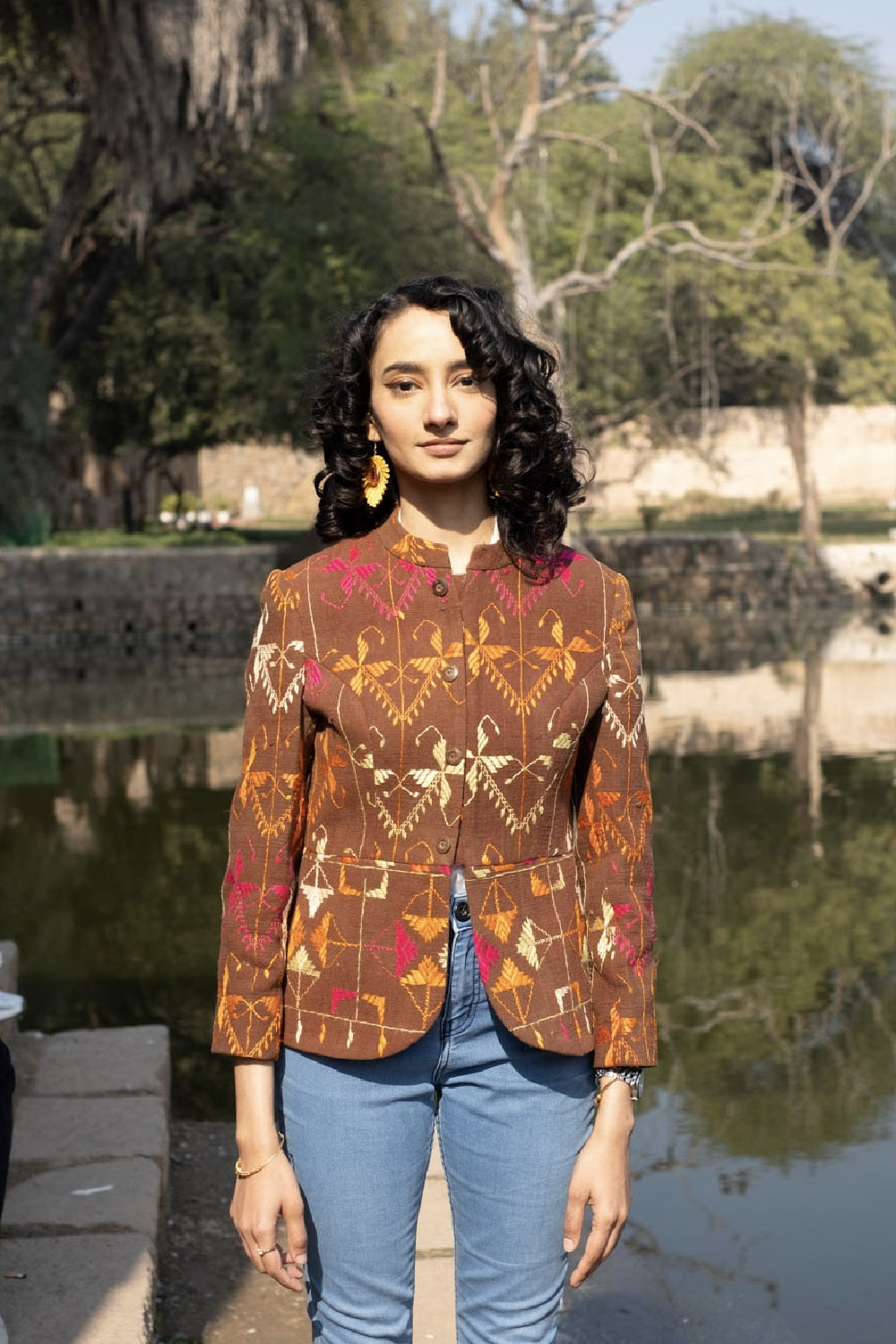 Udaari Phulkari Jacket